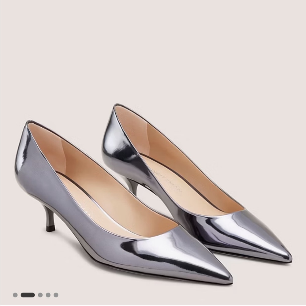 Stuart Weitzman Power 50 in Cool Gray